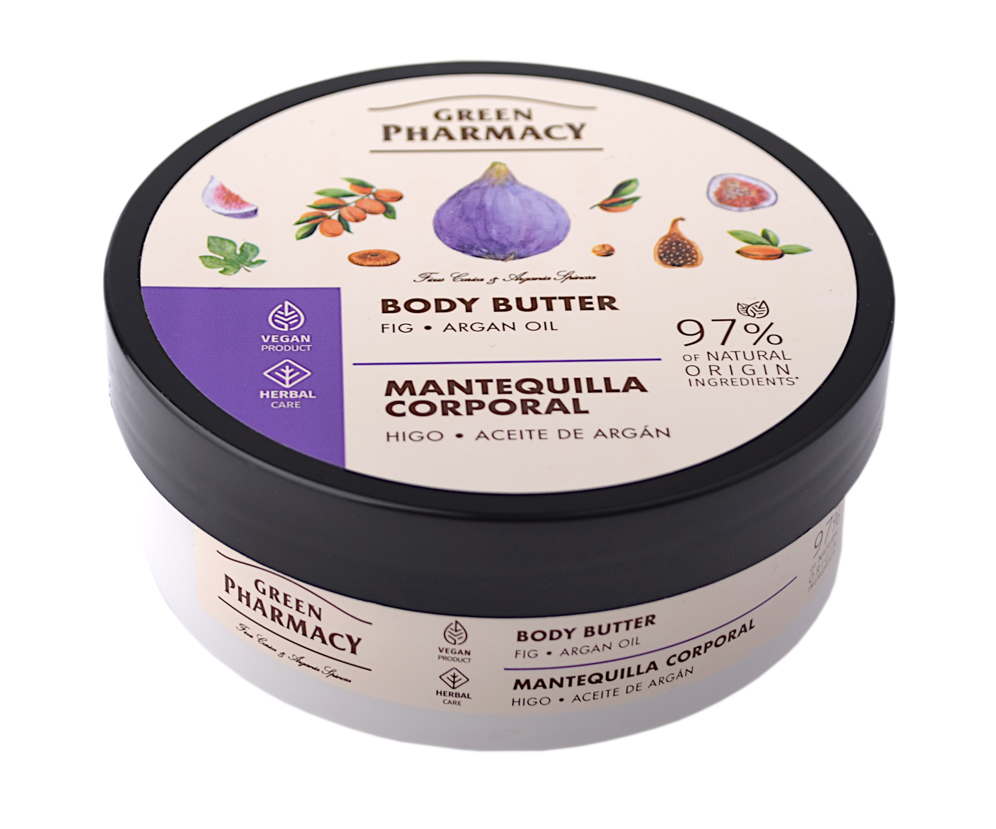 Tělové máslo s fíky a arganovým olejem Green Pharmacy Body Butter - 200 ml