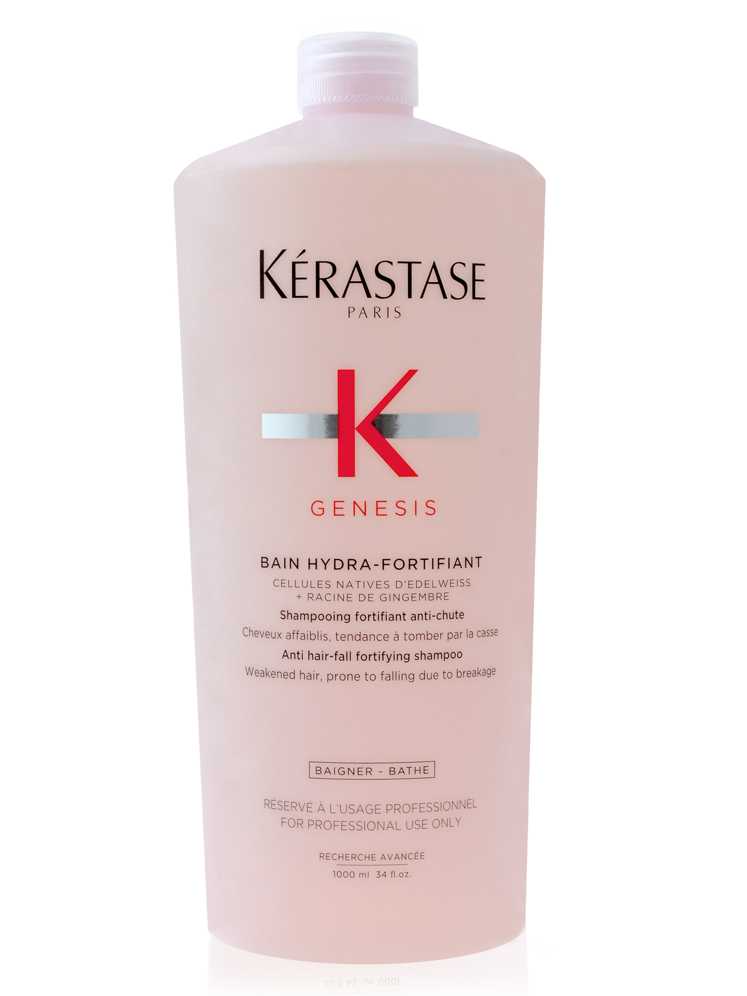 Posilující šampon pro vlasy se sklonem k padání Kérastase Genesis - 1000 ml + dárek zdarma