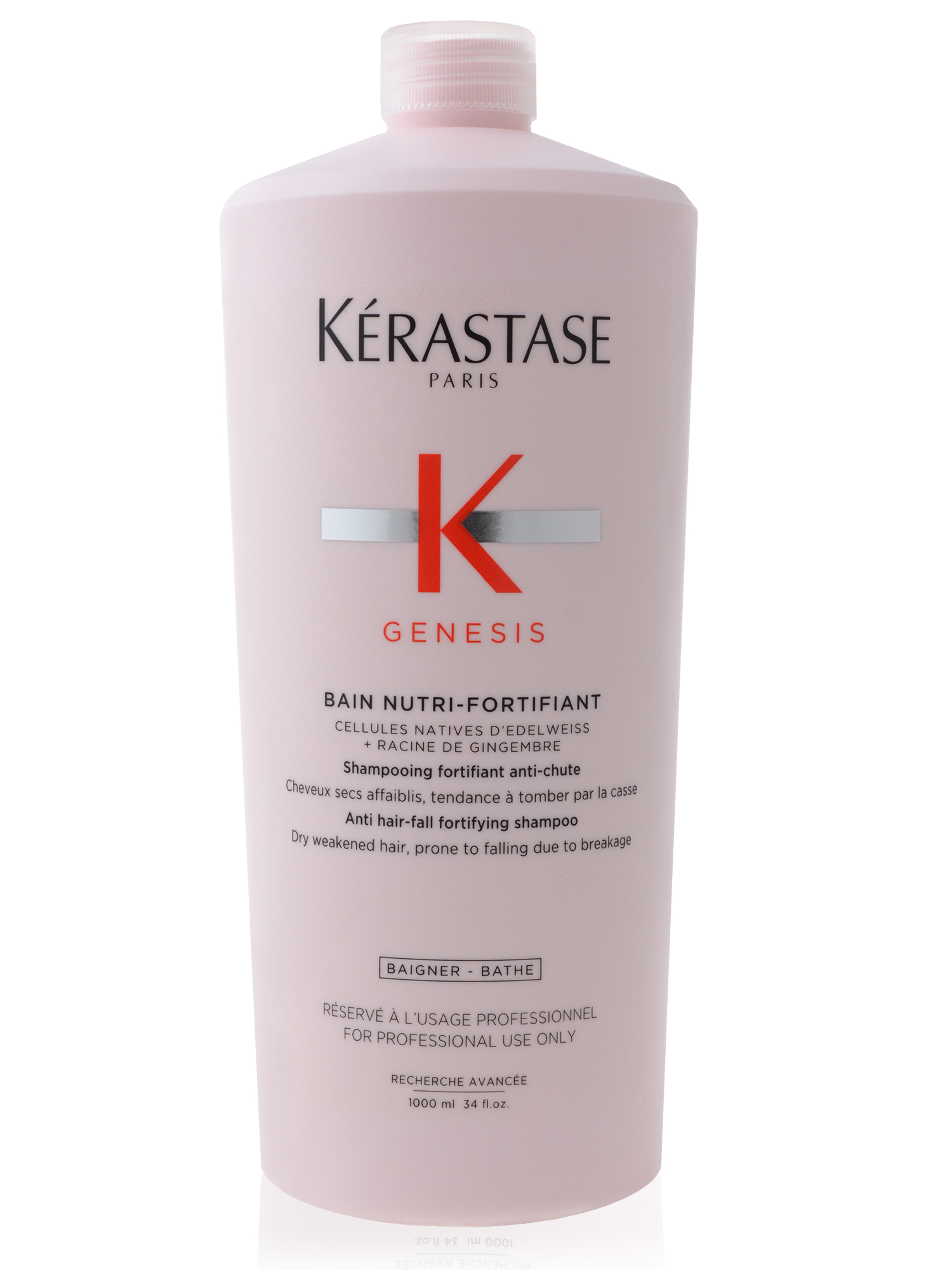 Vyživující šampon pro suché vlasy se sklonem k padání Kérastase Genesis - 1000 ml + dárek zdarma