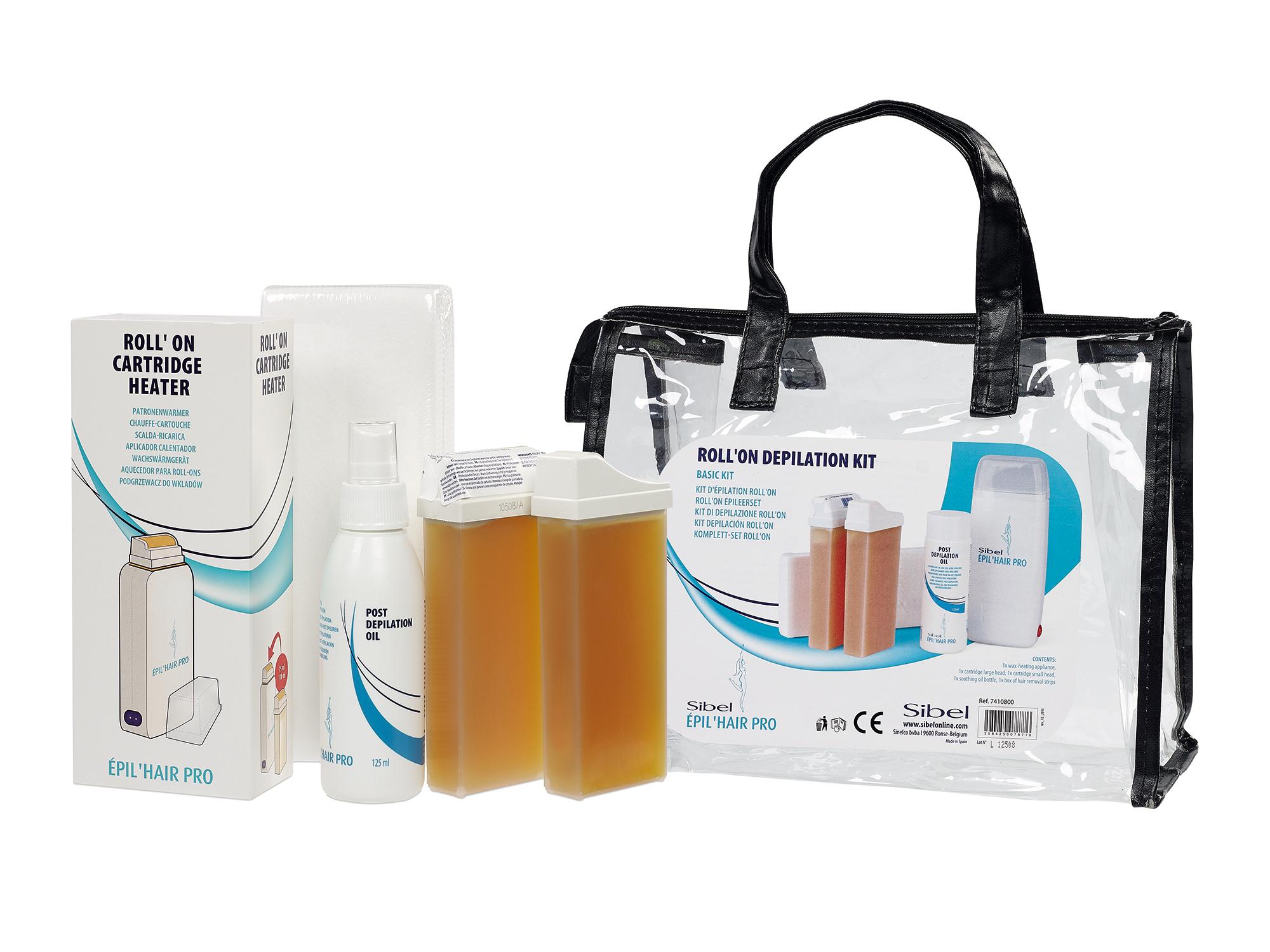 Depilační sada pro normální pokožku Sibel Basic Kit (7410800) + dárek zdarma