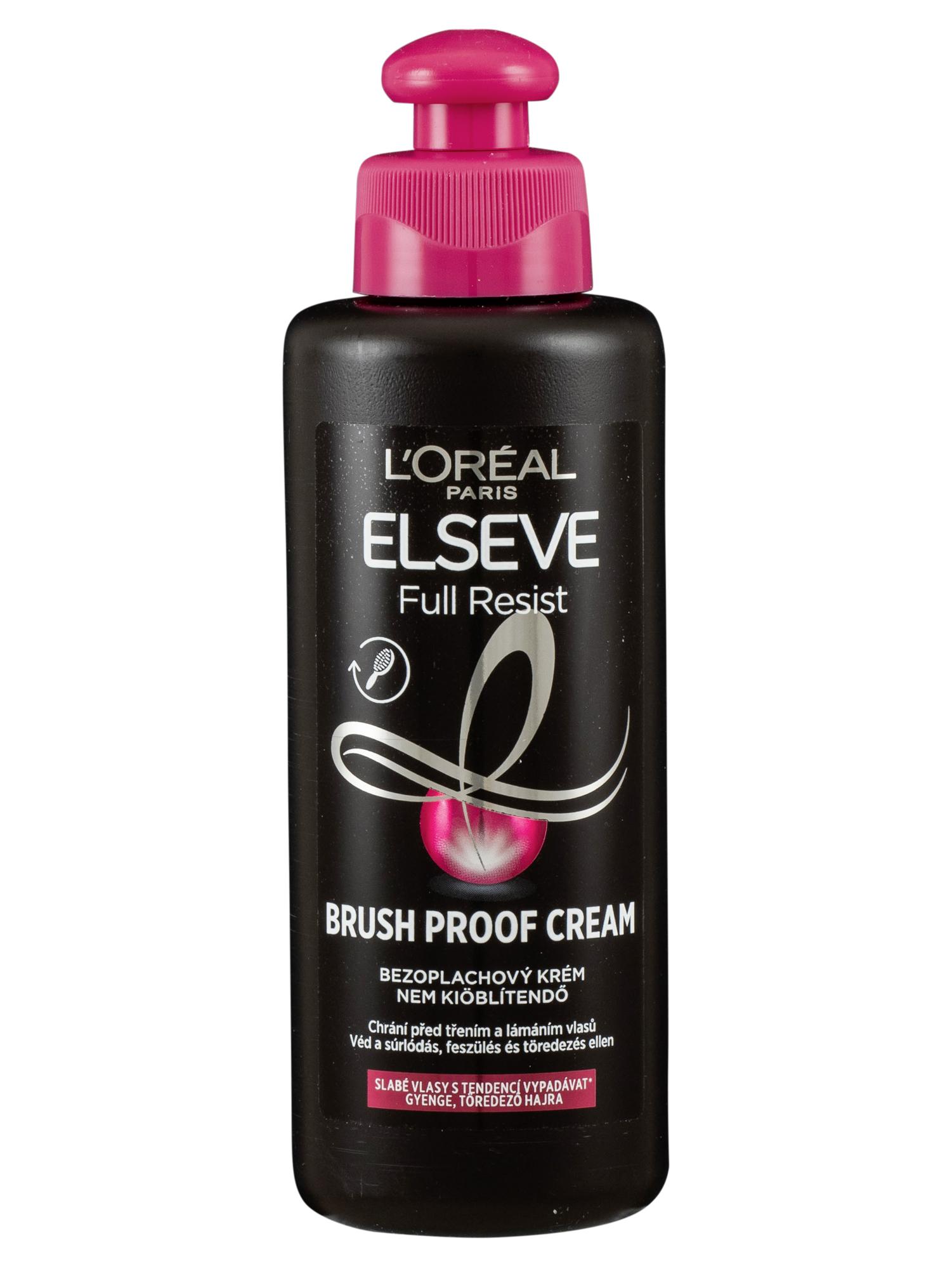 Bezoplachový krém pro poškozené a lámavé vlasy Loréal Elseve Brush Proof - 200 ml - L’Oréal Paris + dárek zdarma