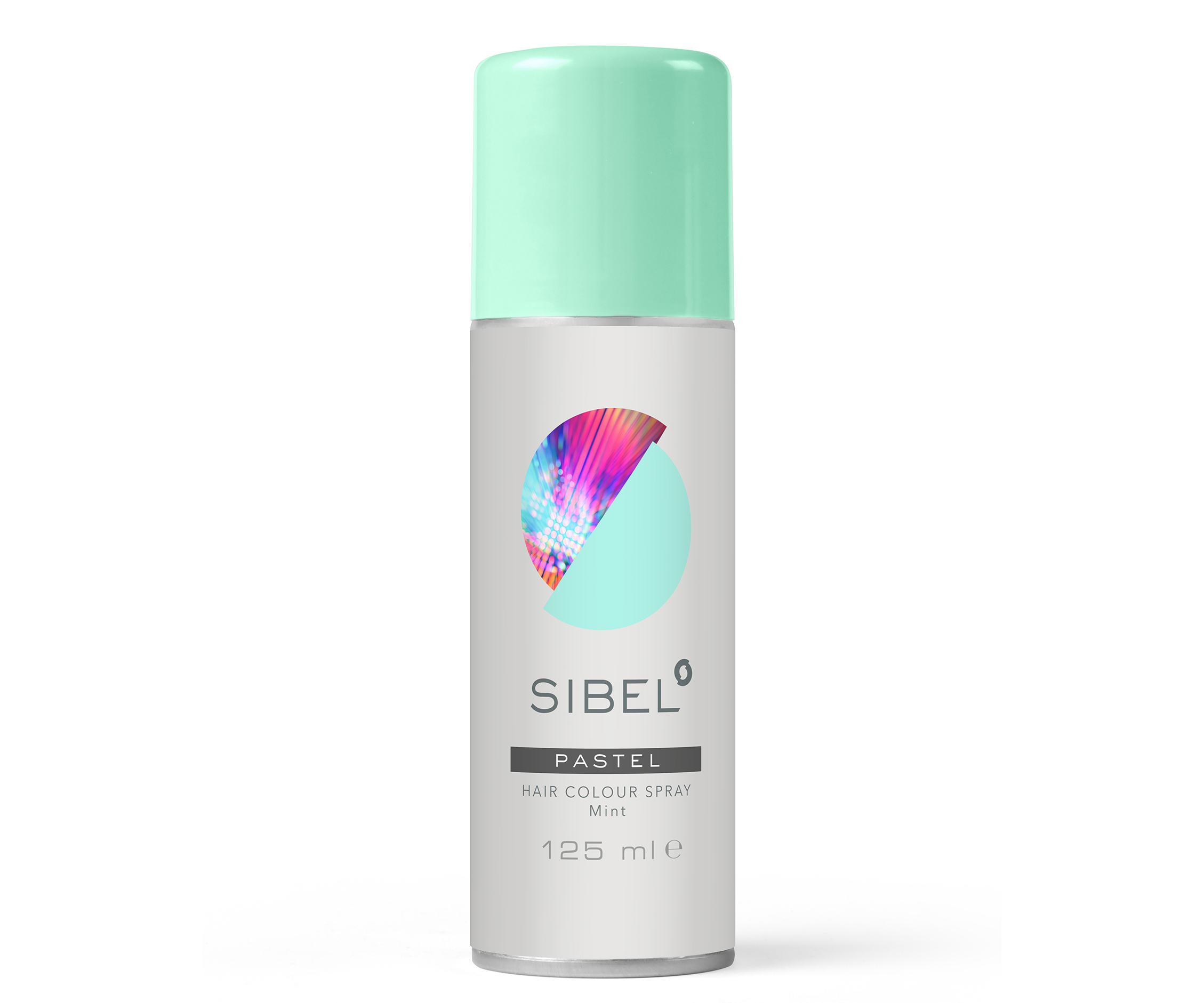 Barevný sprej na vlasy Sibel Hair Colour Pastel - pastelově zelená - 125 ml (0230000-17) + dárek zdarma