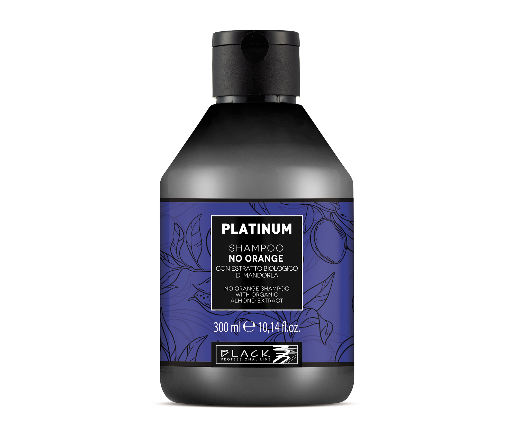 Neutralizační šampon pro tmavé vlasy Black Platinum No Orange - 300 ml (250035) + dárek zdarma
