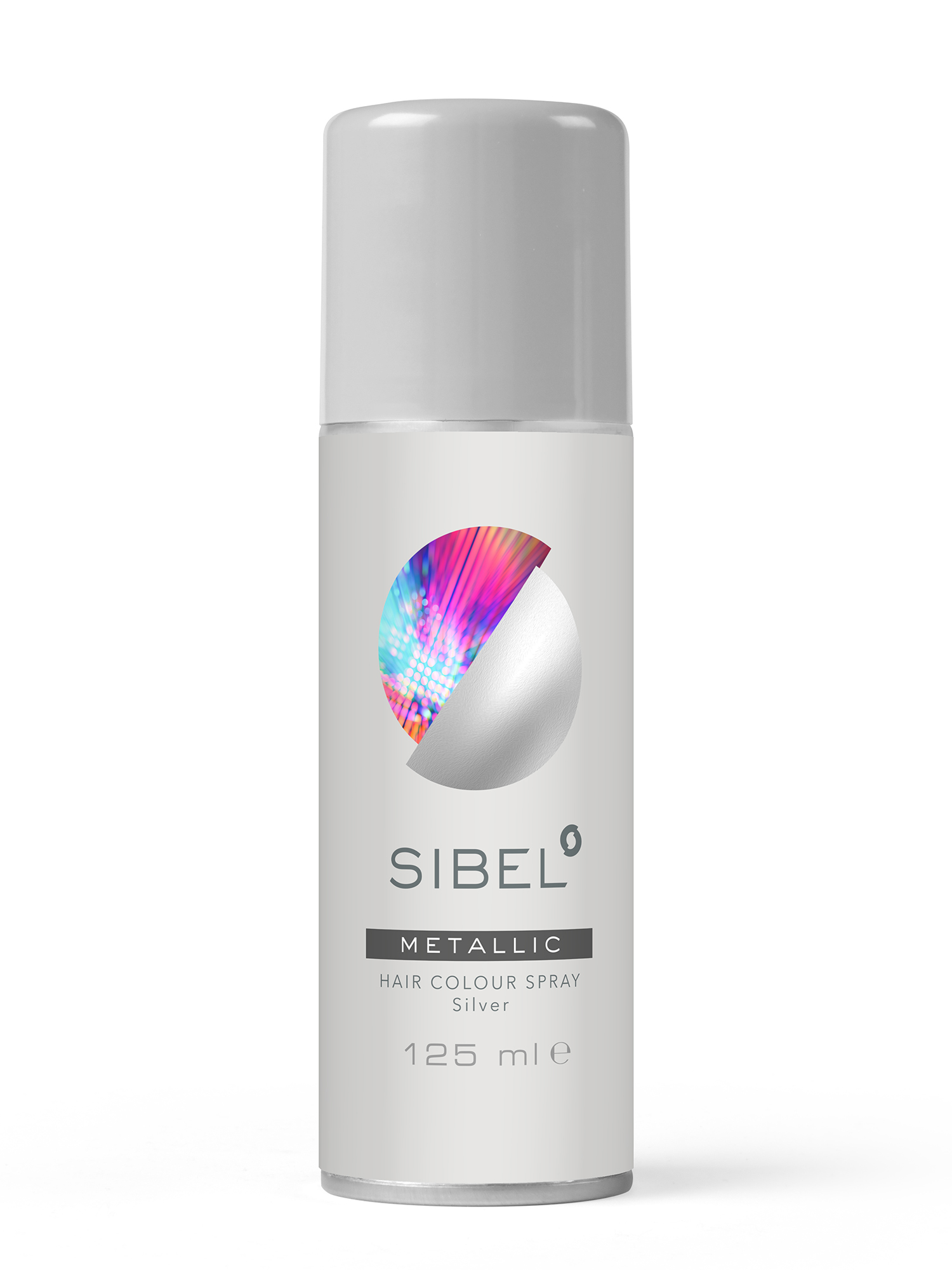 Barevný sprej na vlasy Sibel Hair Colour - stříbrná (0230000-32) + dárek zdarma