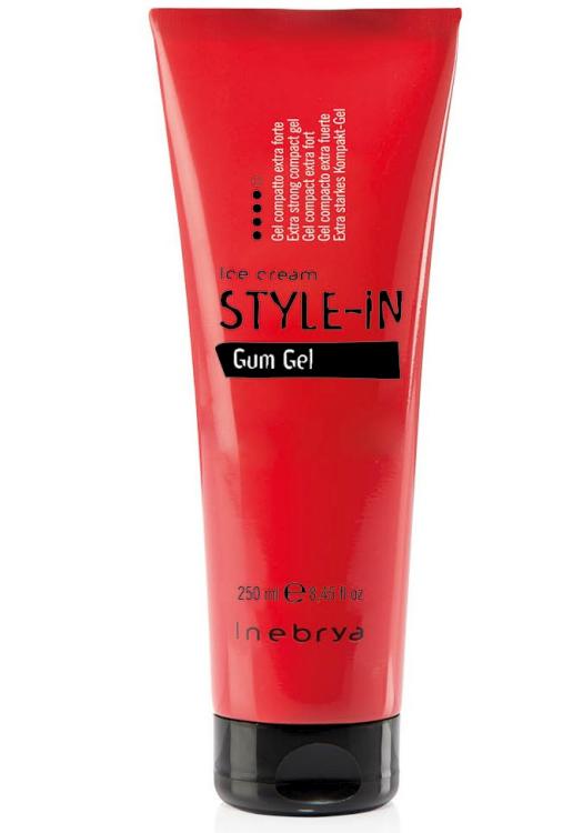 Extra silný kompaktní gel na vlasy Inebrya Gum Gel - 250 ml (7721029) + dárek zdarma