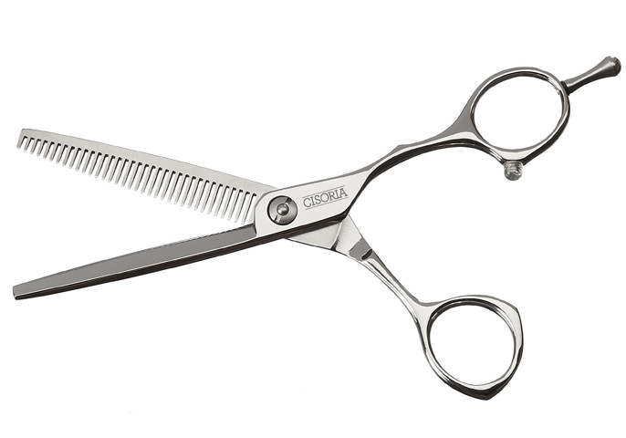 Efilační nůžky Sibel Cisoria Class SO-T35 5,75" stříbrné, 35 zubů (7098575) + dárek zdarma