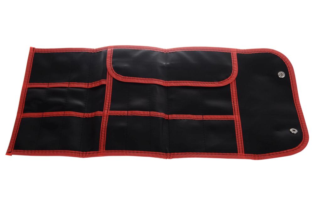 Kadeřnické pouzdro na nůžky a hřebeny Duko - černé (9b74) + dárek zdarma