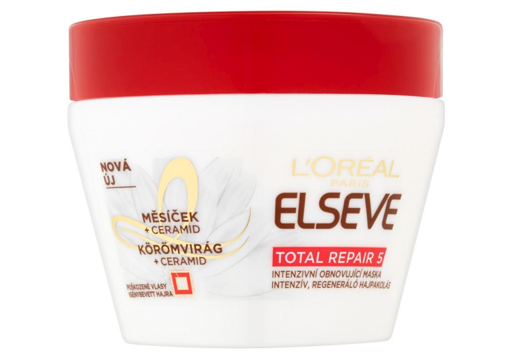 Maska pro poškozené vlasy Loréal Elseve Total Repair 5 - 300 ml - L’Oréal Paris + dárek zdarma