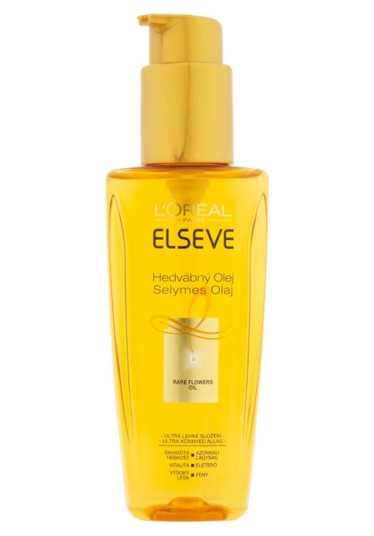 Hedvábný olej pro všechny typy vlasů Loréal Elseve - 100 ml - L’Oréal Paris + dárek zdarma
