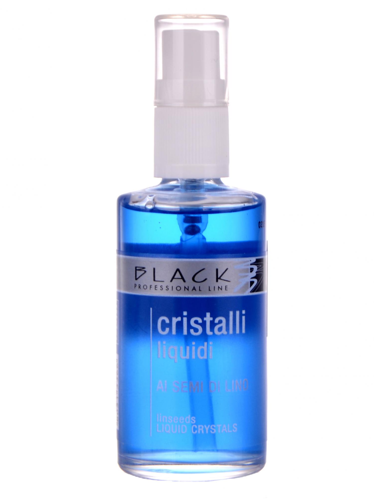 Tekuté krystaly pro poškozené a jemné vlasy Black Cristalli Liquidi - 50 ml (01023) + dárek zdarma
