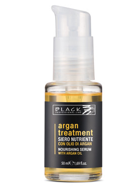Arganové vlasové sérum pro poškozené vlasy Black Argan Treatment - 50 ml (01282) + dárek zdarma