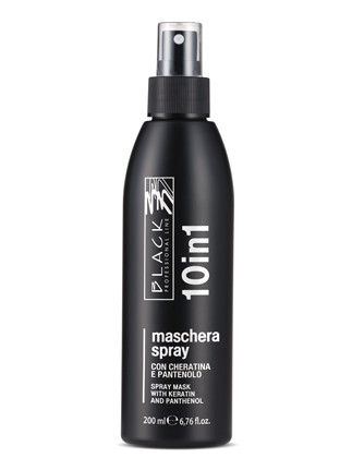 Sprej 10v1 pro všechny typy vlasů Black Maschera Spray - 200 ml (01002) + dárek zdarma