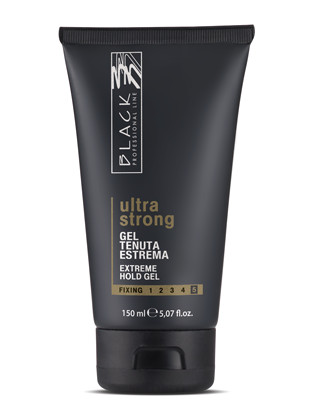 Extra silný gel na vlasy Black Ultra Strong - 150 ml (01110) + dárek zdarma