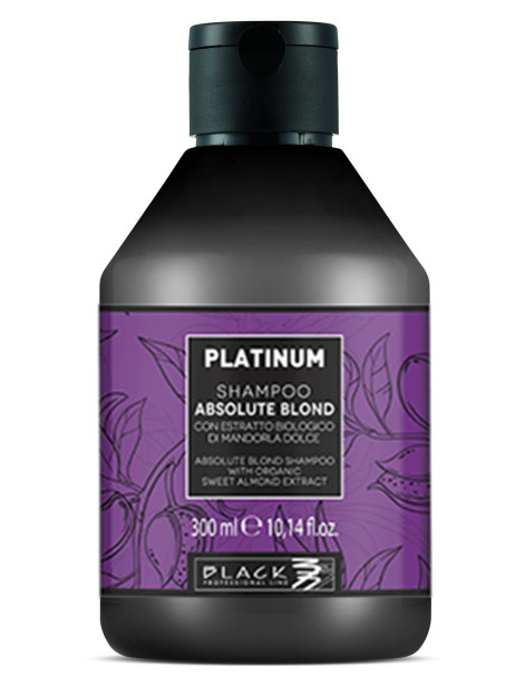 Šampon pro melírované vlasy Black Platinum Absolute Blond - 300 ml (250029) + dárek zdarma