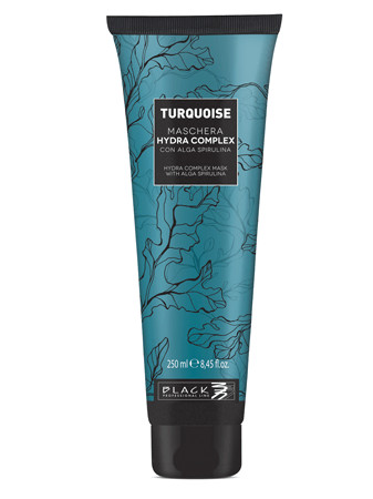 Maska pro jemné a unavené vlasy Black Turquoise Hydra Complex - 250 ml (102015) + dárek zdarma