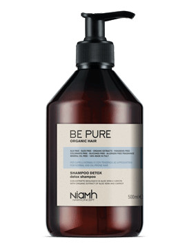 Šampon pro normální vlasy s tendencí k plihnutí Niamh Be Pure Detox - 500 ml (1345) + dárek zdarma