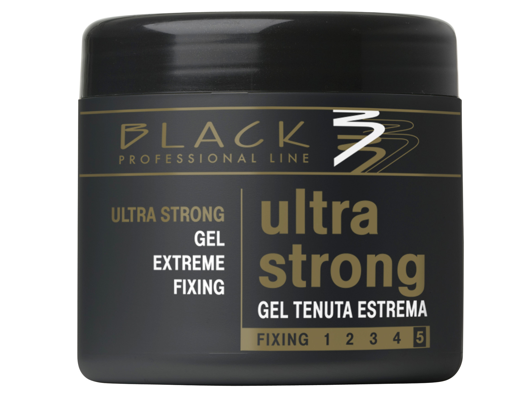 Extra silný gel na vlasy Black Ultra Strong - 500 ml (01106) + dárek zdarma
