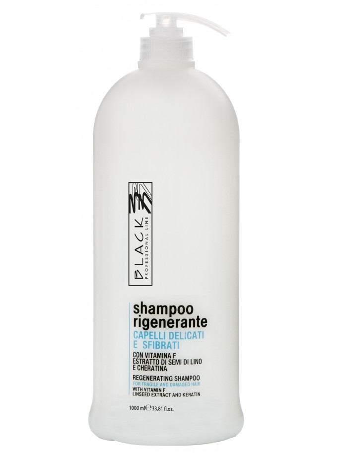Šampon pro suché a jemné vlasy Black Intensive Repair - 1000 ml (01056) + dárek zdarma
