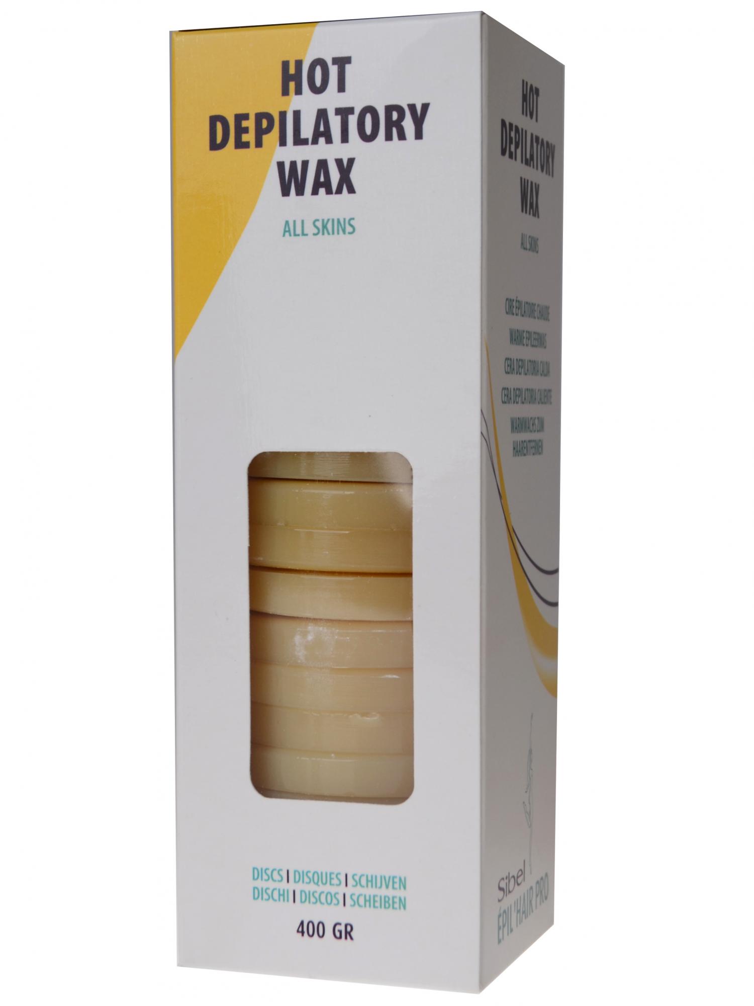 Depilační vosk pro všechny typy pleti Sibel Discs - 400 g (7410322) + dárek zdarma