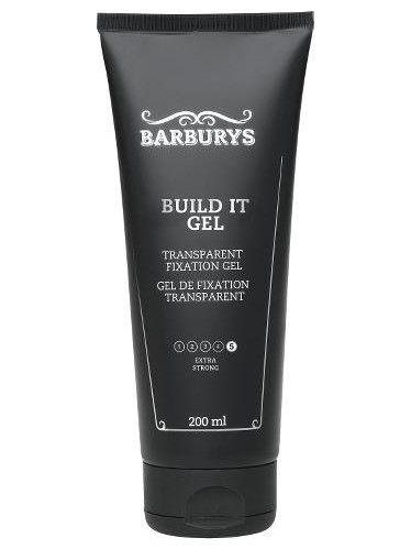 Extra silný fixační gel na vlasy Sibel Barburys Build It Gel - 200 ml (0001769) + DÁREK ZDARMA