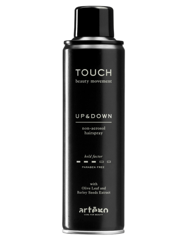Lak na vlasy se střední fixací Artégo Touch UP a Down - 400 ml (0165110) + dárek zdarma