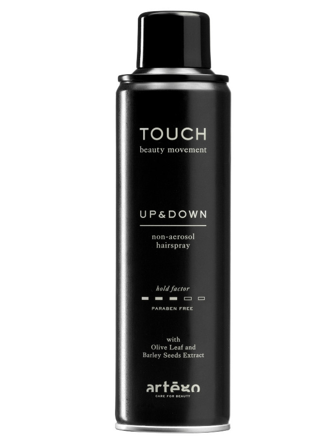 Lak na vlasy se střední fixací Artégo Touch Up  a  Down - 400 ml (0165110) + dárek zdarma