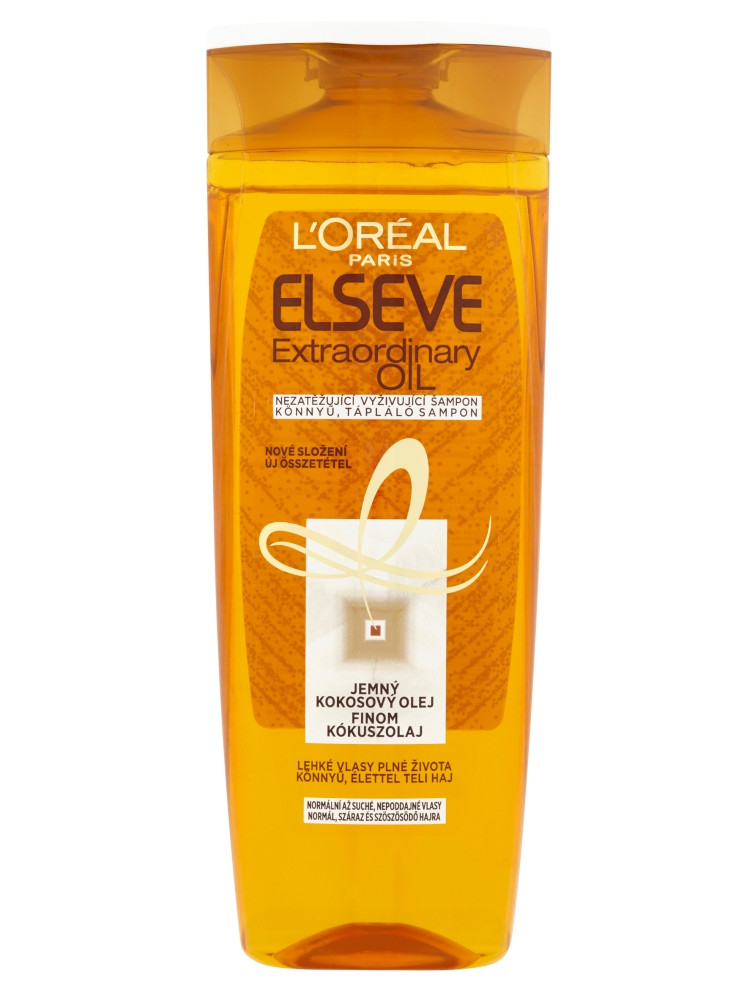 Vyživující šampon pro nepoddajné vlasy Loréal Elseve Extraordinary Oil - 400 ml - L’Oréal Paris + dárek zdarma