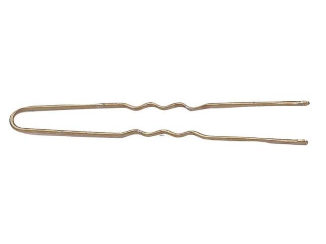 Vlnitá vlásenka Sibel - 5 cm, bronzová - 500 g (944550015) + dárek zdarma