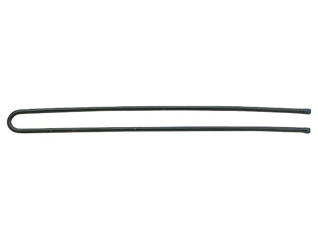 Zakřivená vlásenka Sibel - 8,2 mm, černá - 8 ks (980000102)