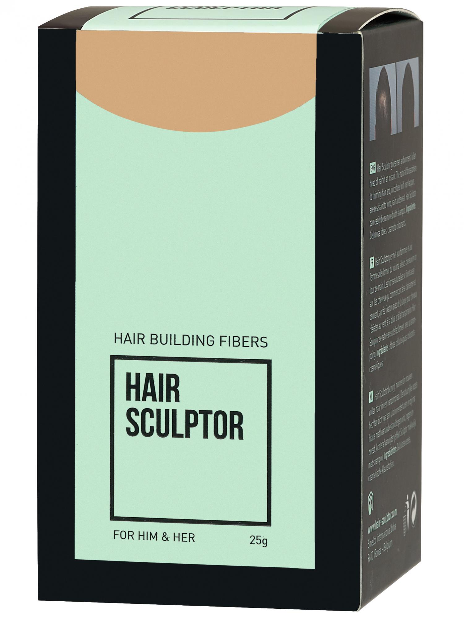 Pudr pro zakrytí řídnoucích vlasů Sibel Hair Building Fibers - tmavá blond, 25 g (8980514) + dárek zdarma