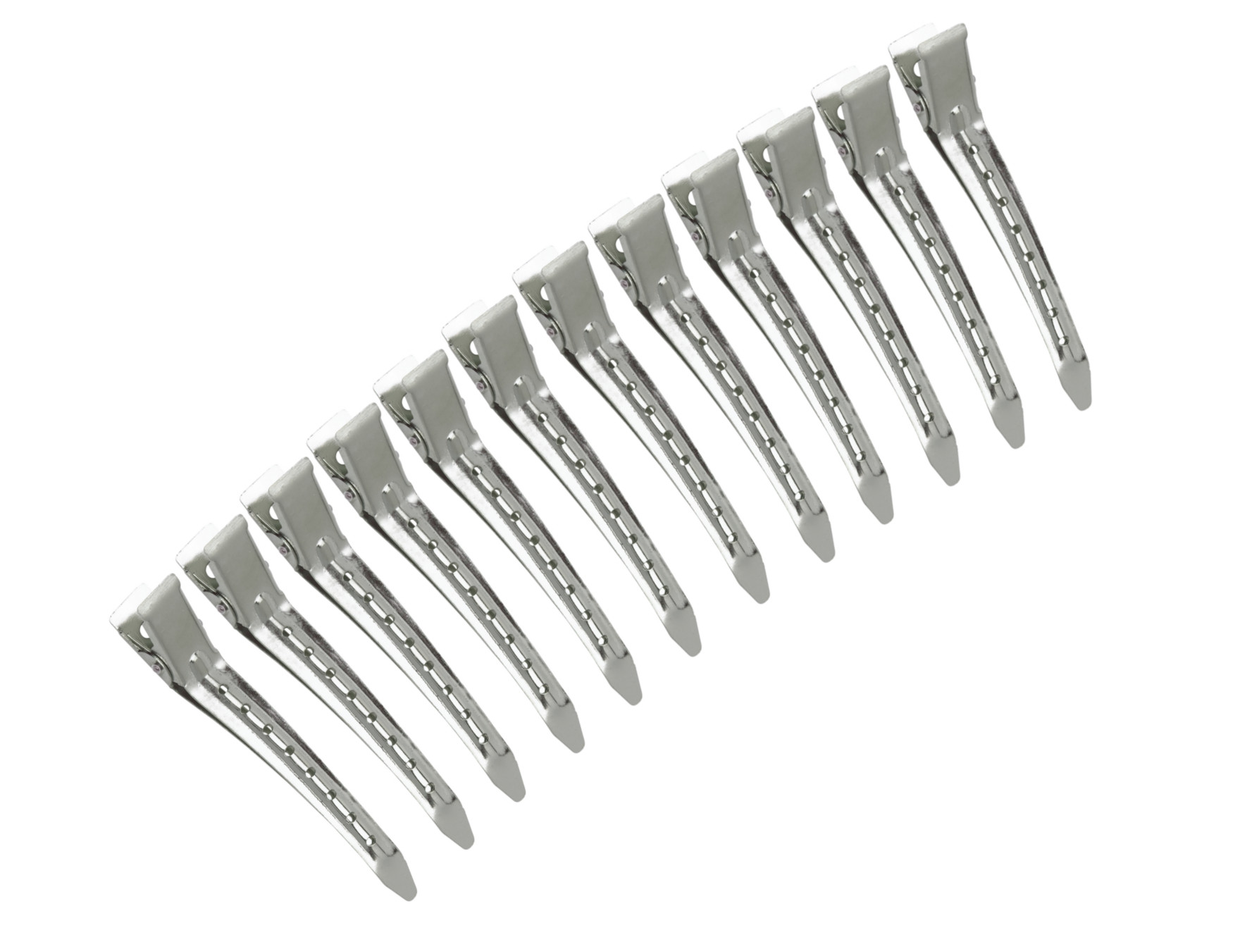 Kovová spona do vlasů Sibel - 85 mm, 12 ks (9340632)