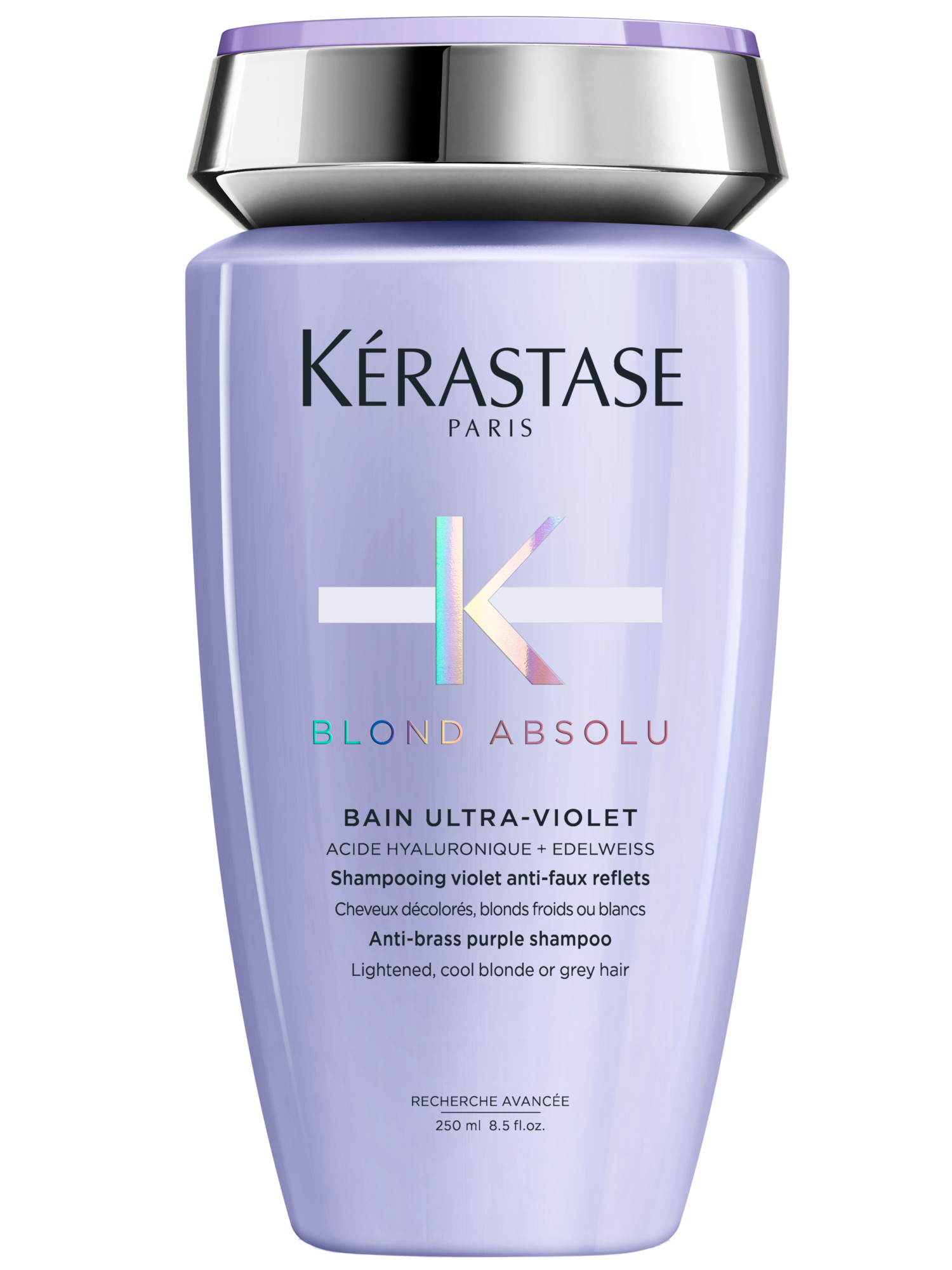 Šampon pro neutralizaci žlutého tónu Kérastase Blond Absolu Bain Ultra-Violet - 250 ml + dárek zdarma