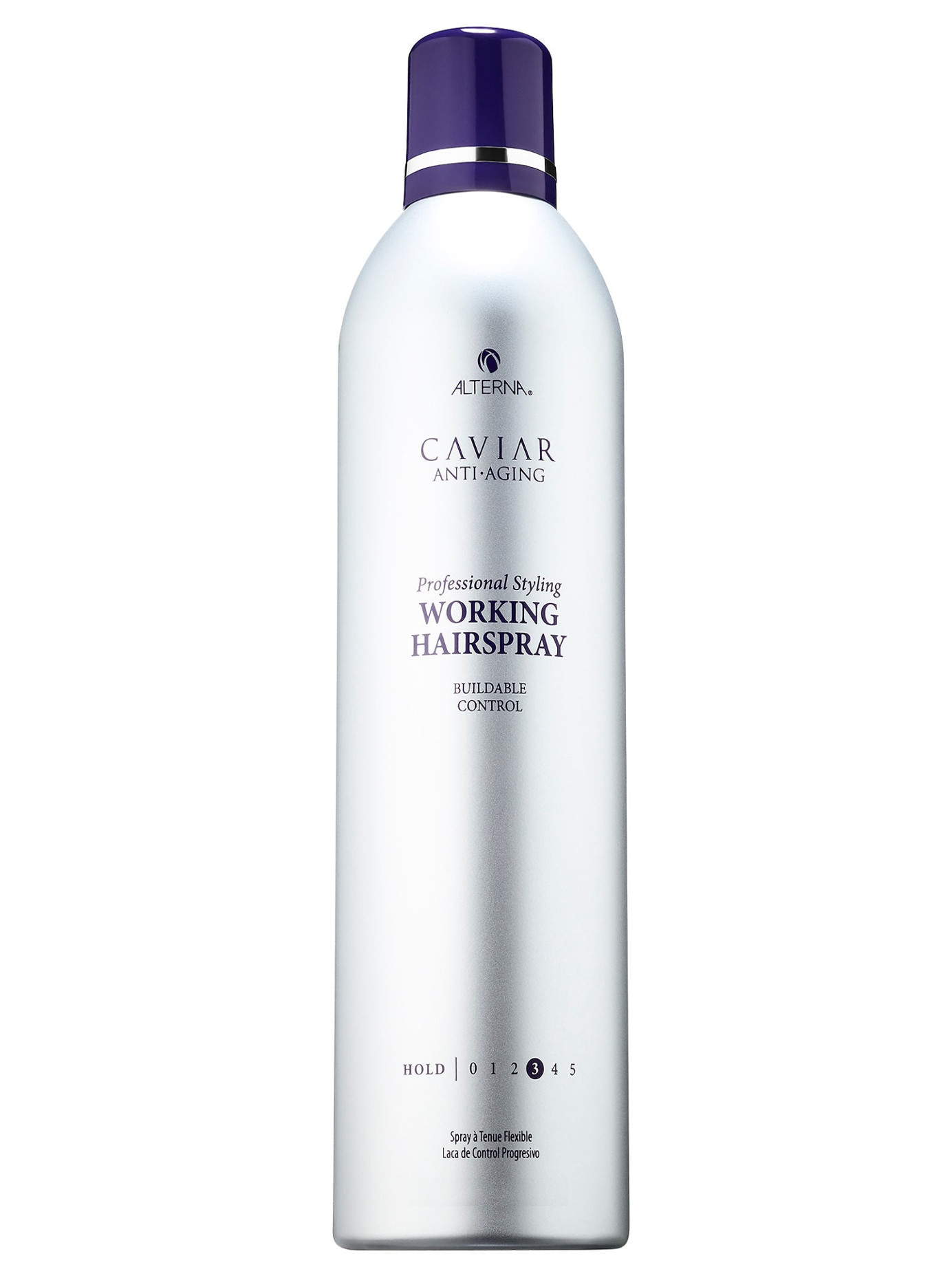 Lak na vlasy s flexibilní fixací Alterna Caviar Working Hairspray - 211 g (60454RE; 2458607) + DÁREK ZDARMA