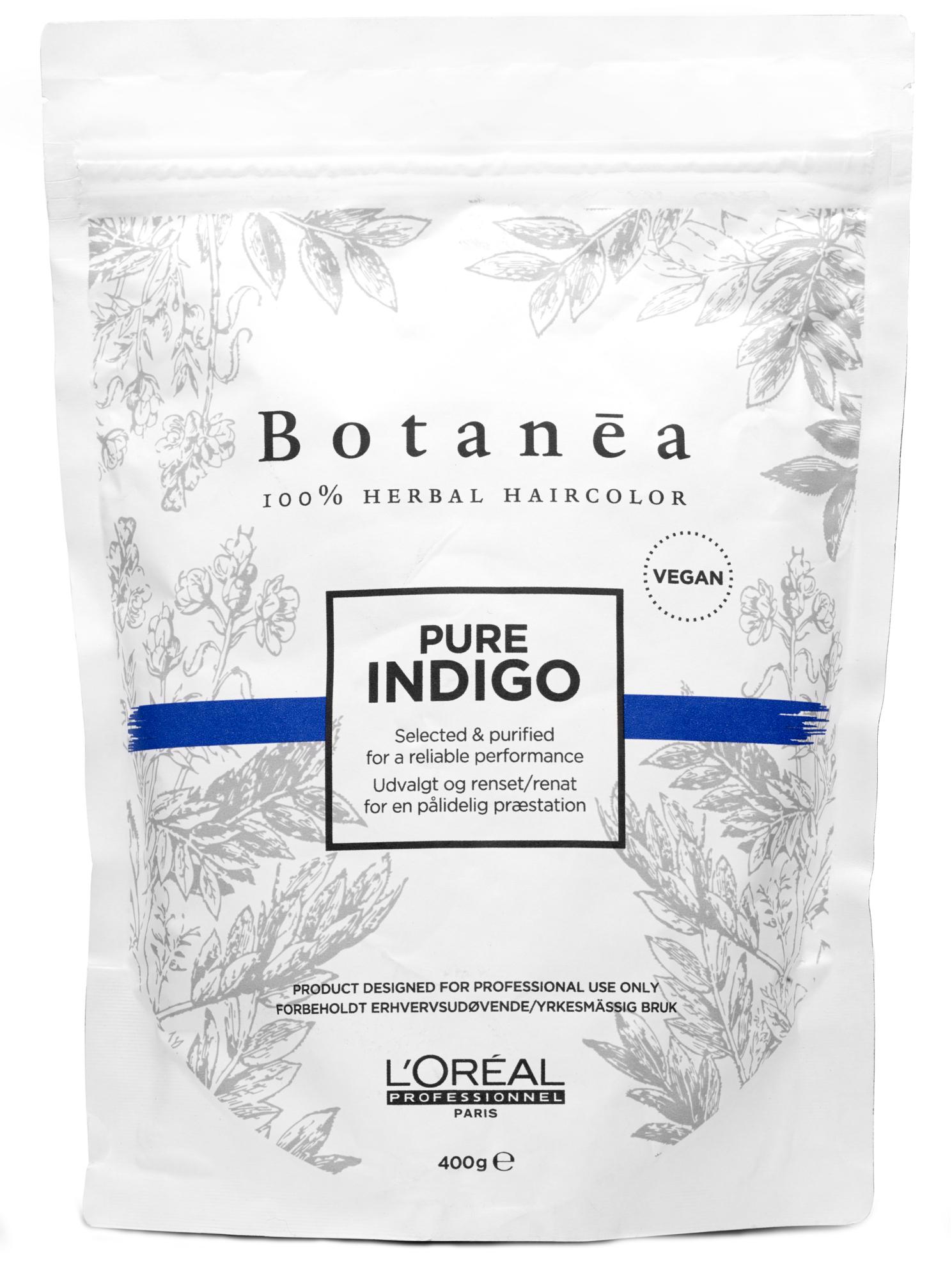Rostlinná profesionální barva na vlasy Loréal Botanea Indigo - 400 g ...