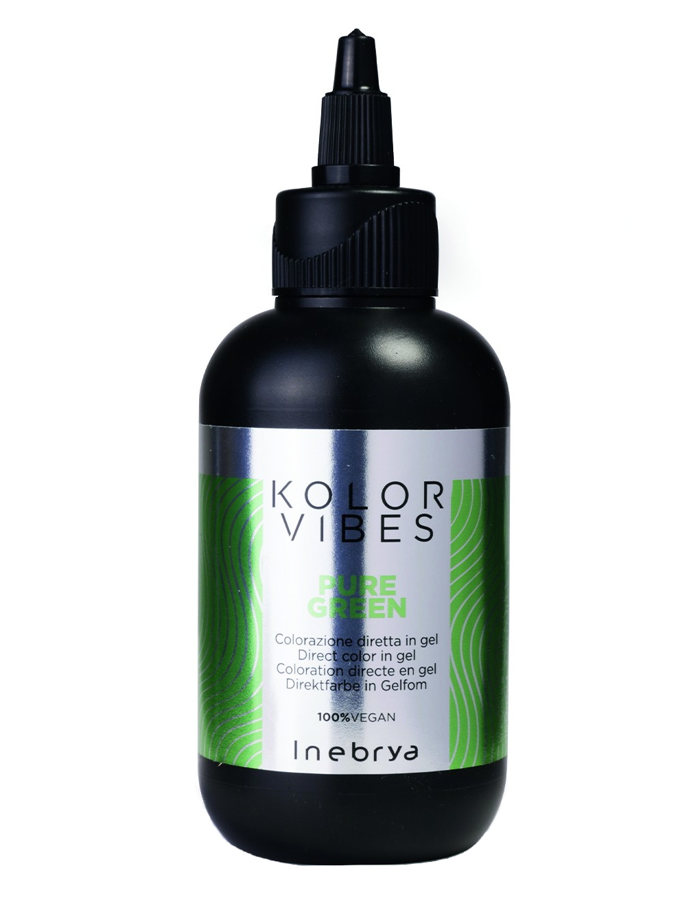Semi-permanentní barva na vlasy Inebrya Kolor Vibes 150 ml - Pure Green (771026096) + dárek zdarma