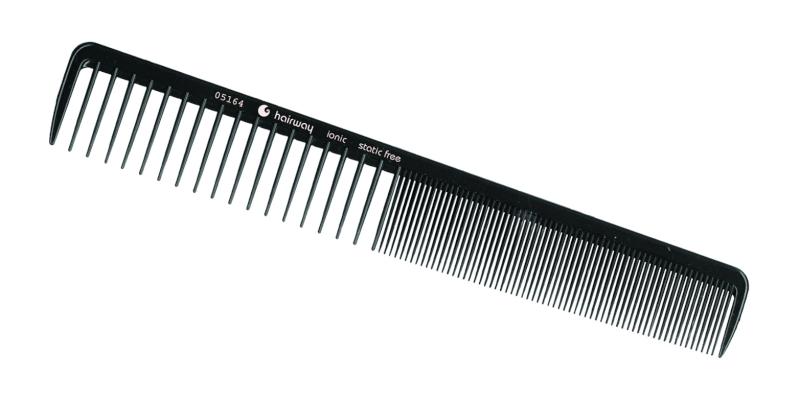 Hřeben na stříhání vlasů Hairway Ionic - 194 mm (05164)