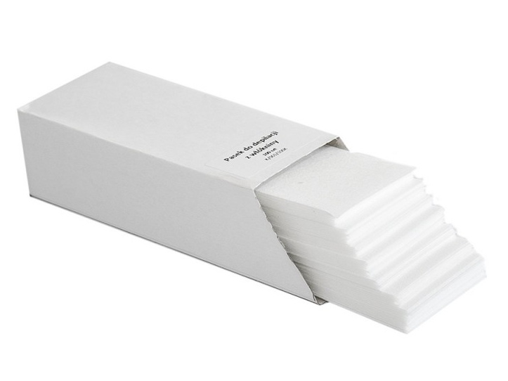 Depilační páska Eko-Higiena - 100 proužků v kartonu, 22,5 x 6,5 cm (K/001/100K)