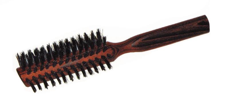Půlkulatý kartáč na vlasy s kančími štětinami Keller Thermo Line 099 30 40 - 205 mm + DÁREK ZDARMA