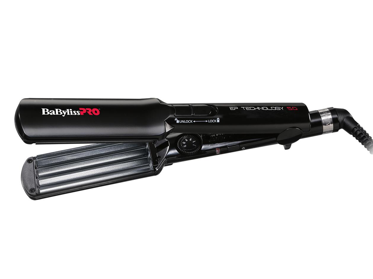 Krepovačka BaByliss Pro EP Technology 5.0 - 38 x 90 mm (BAB2658EPCE) + dárek zdarma
