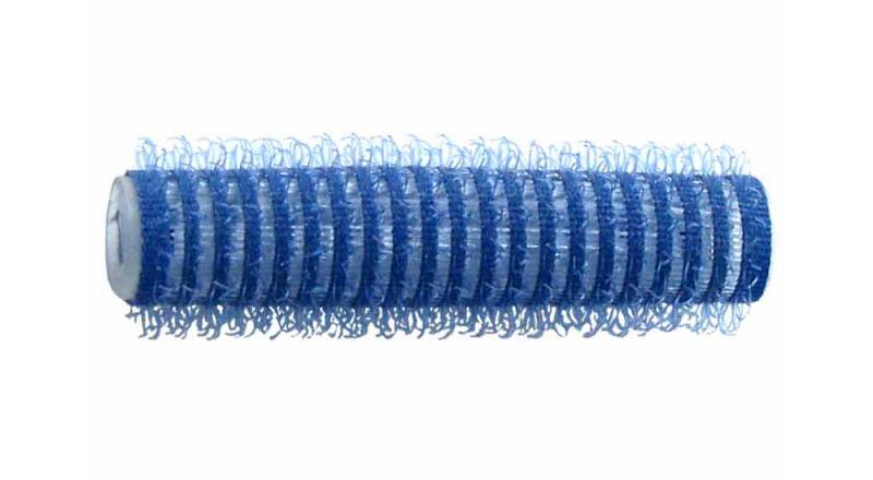 Natáčky na vlasy Duko Velcro pr.13 mm, 6 ks - samodržící, modré (15/8B)