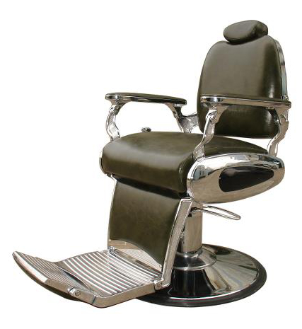 Kadeřnické křeslo Barburys by Sibel - hnědé (019023013) + dárek zdarma