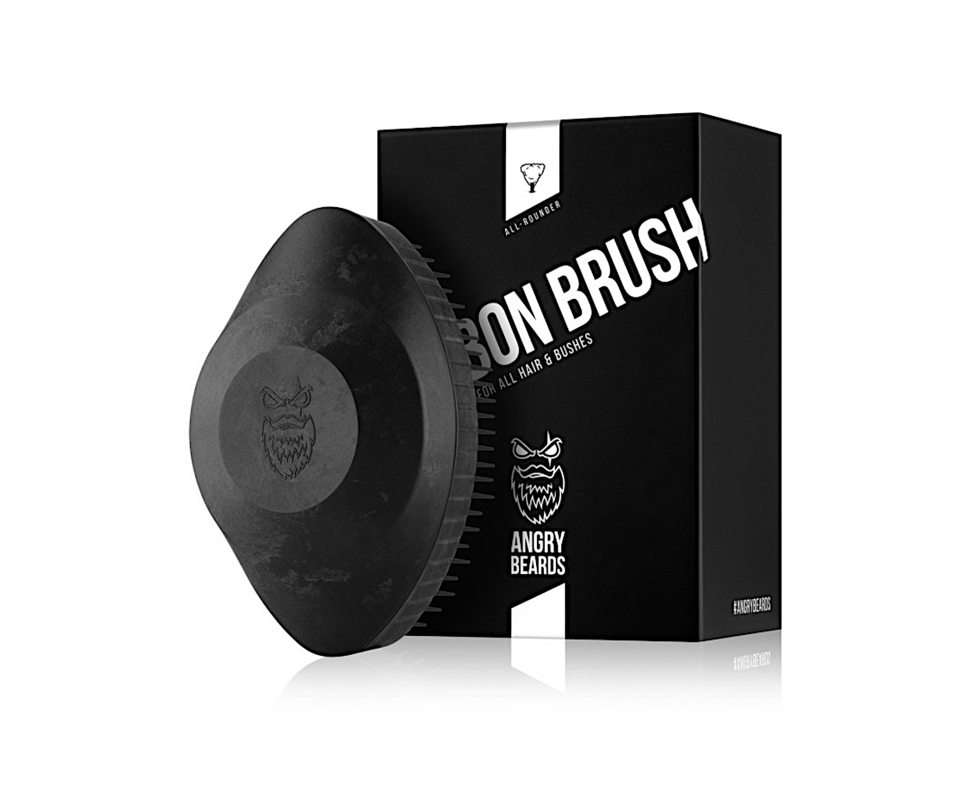 Karbonový kartáč Angry Beards Corbon Brush All - Rounder (GR-BRUSH-CARBON) + DÁREK ZDARMA