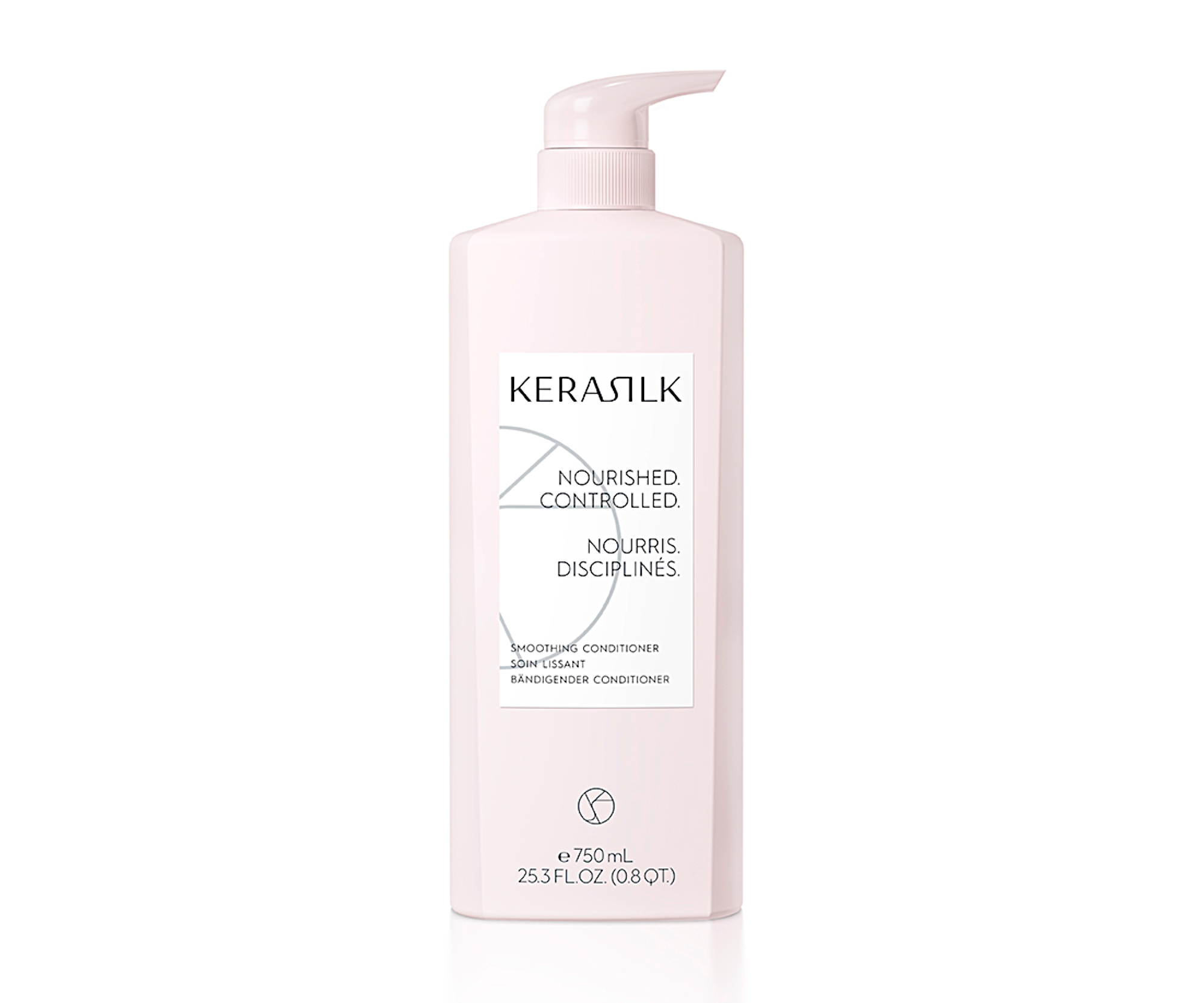 Vyhlazující kondicionér pro krepaté a nepoddajné vlasy Kerasilk Smoothing Conditioner - 750 ml (512410) + dárek zdarma