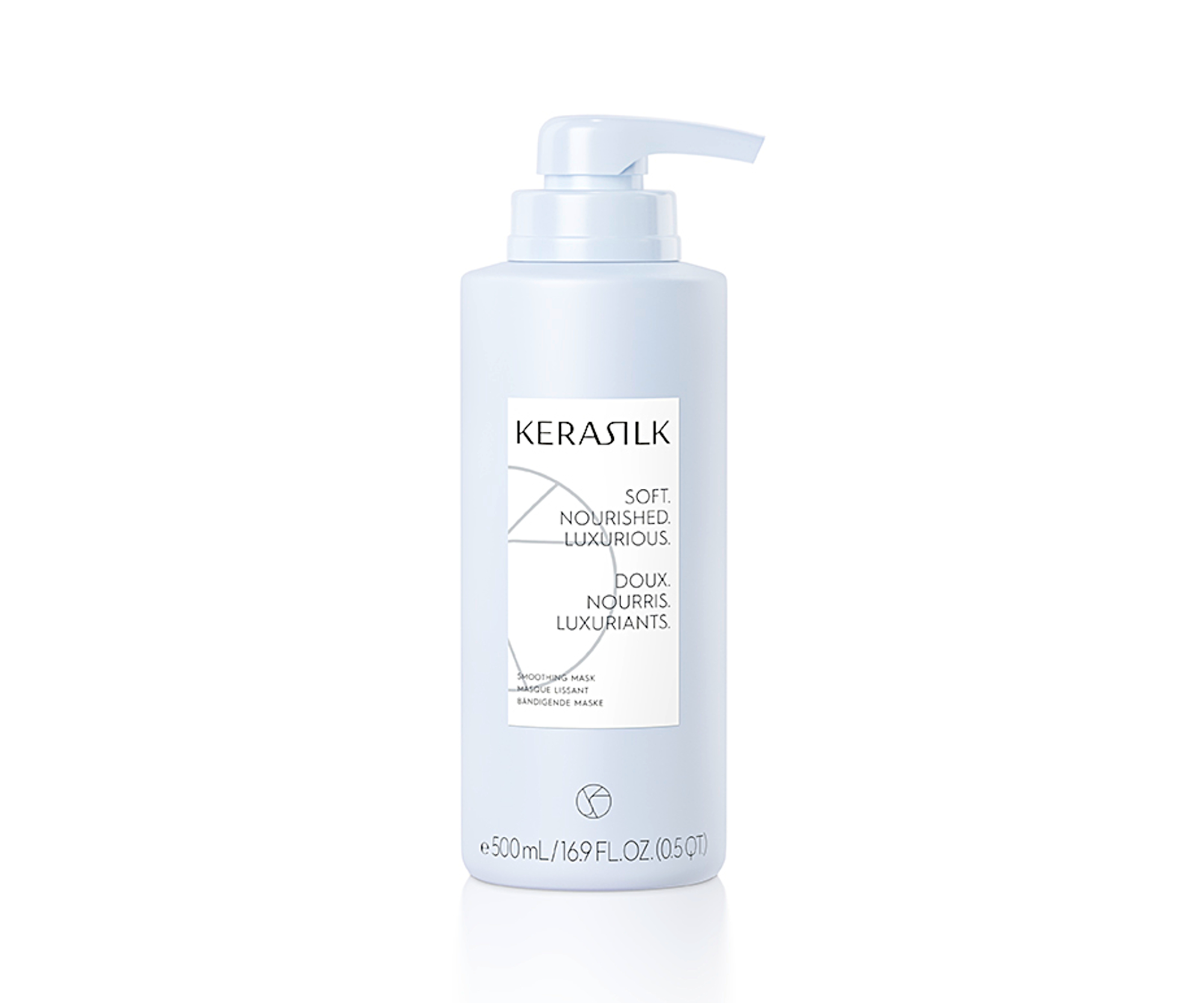 Hloubková vyhlazující maska pro krepaté a nepoddajné vlasy Kerasilk Smoothing Mask - 500 ml (521310) + dárek zdarma