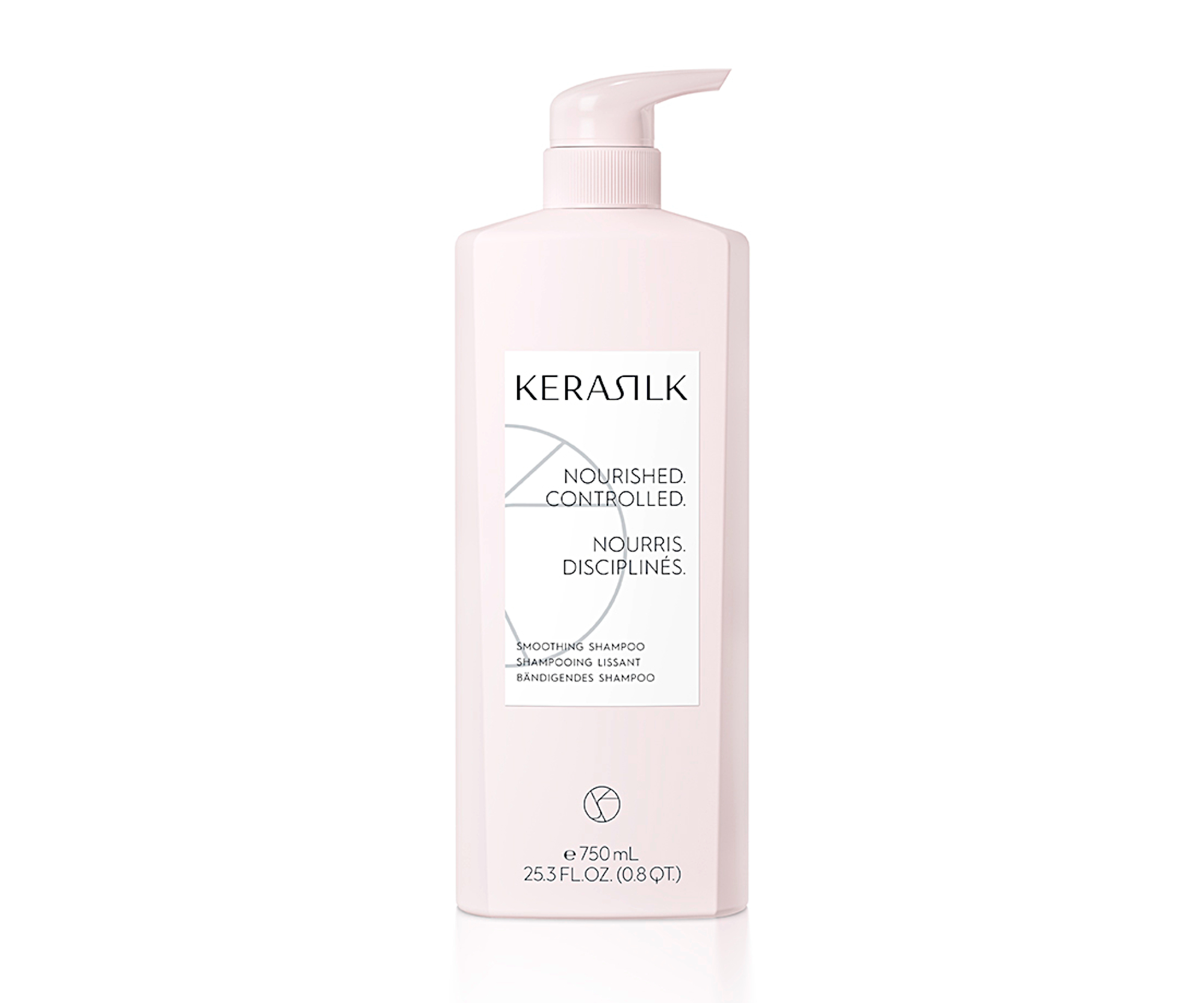 Vyhlazující šampon pro krepaté, nepoddajné a kudrnaté vlasy Kerasilk Smoothing Shampoo - 750 ml (511410) + DÁREK ZDARMA