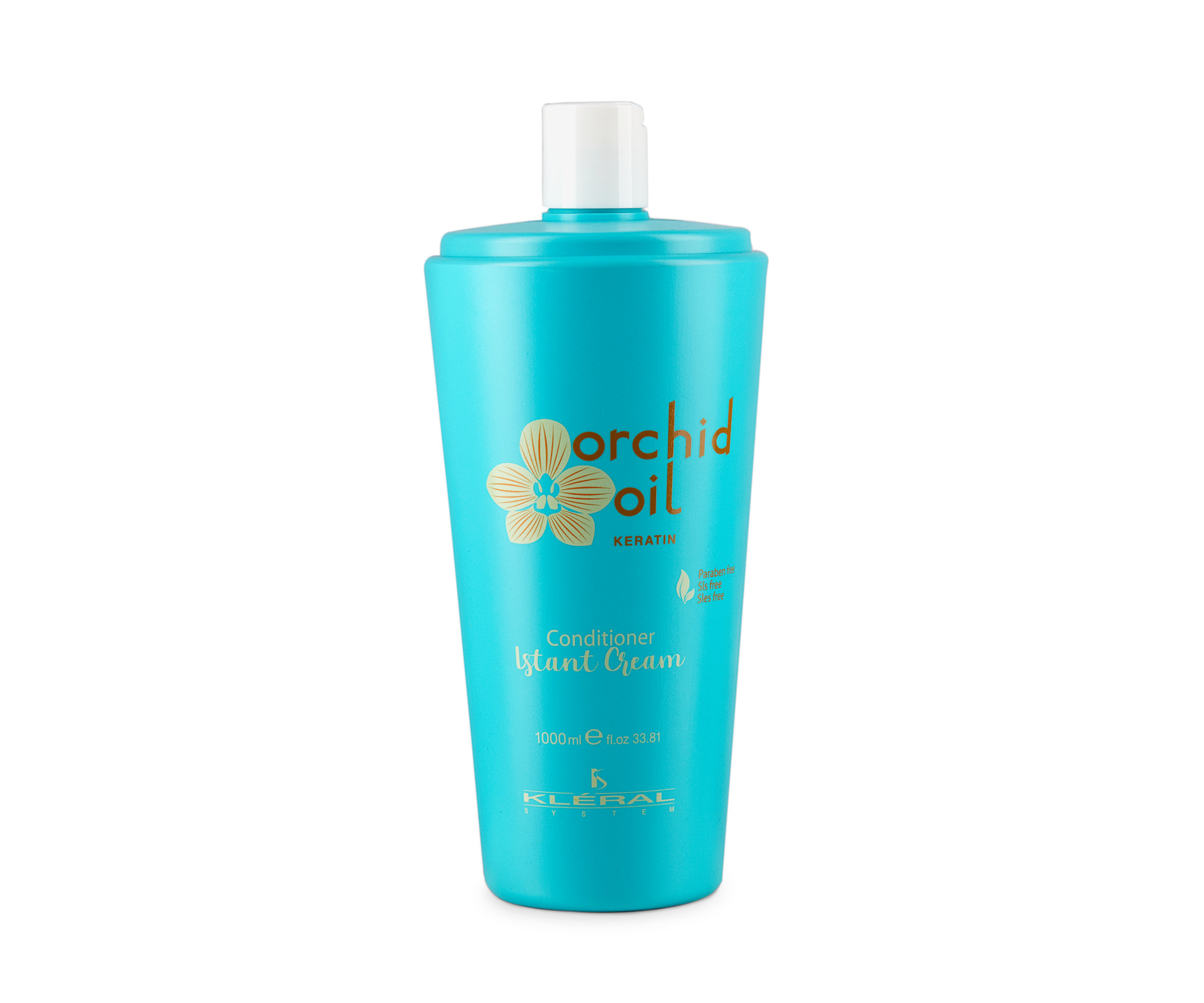 Kondicionér pro poškozené vlasy Kléral System Orchid Oil Instant Cream Conditioner - 1000 ml (201) + dárek zdarma