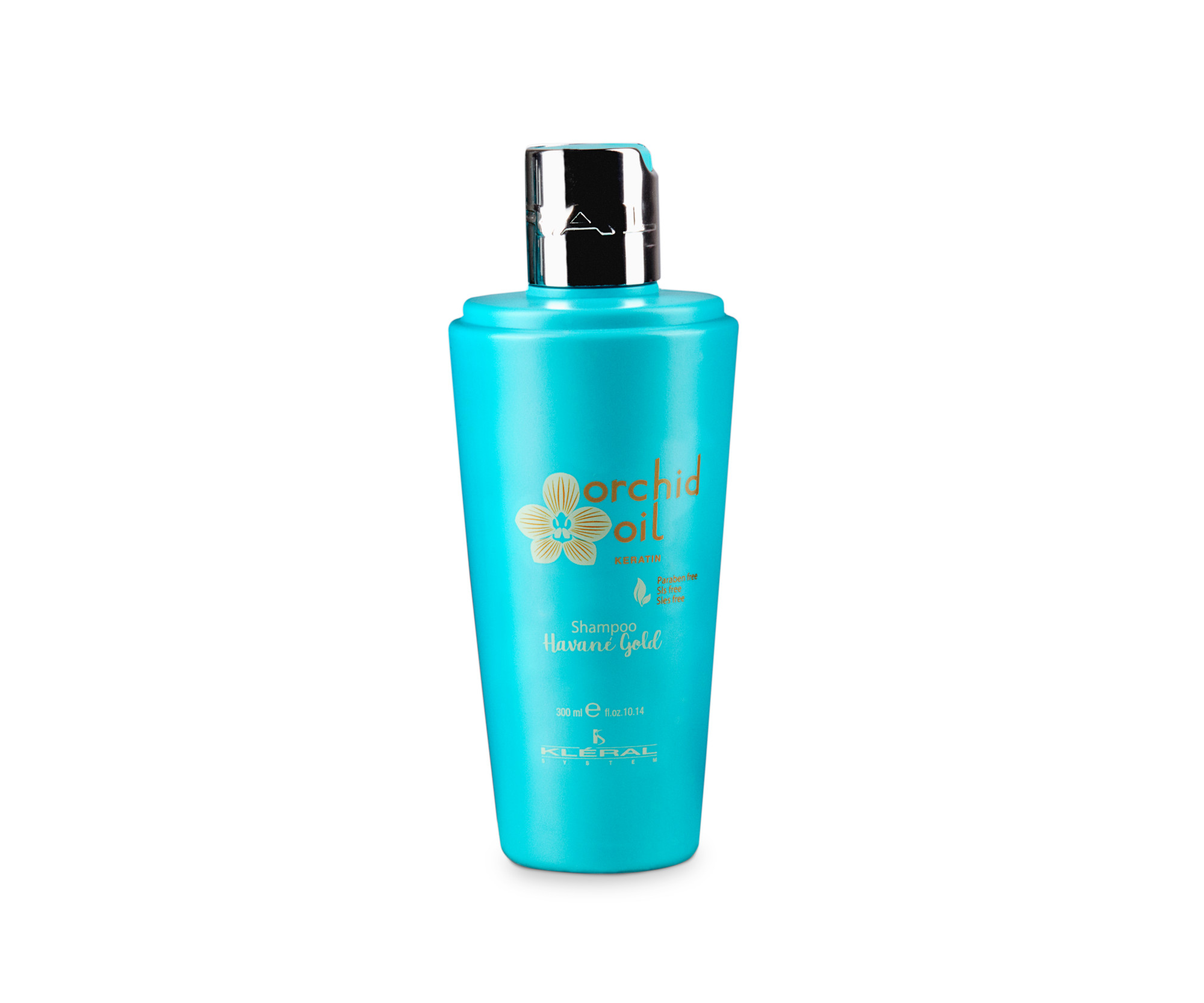 Šampon pro normální vlasy Kléral System Orchid Oil Keratin Havané Gold Shampoo - 300 ml (193) + dárek zdarma