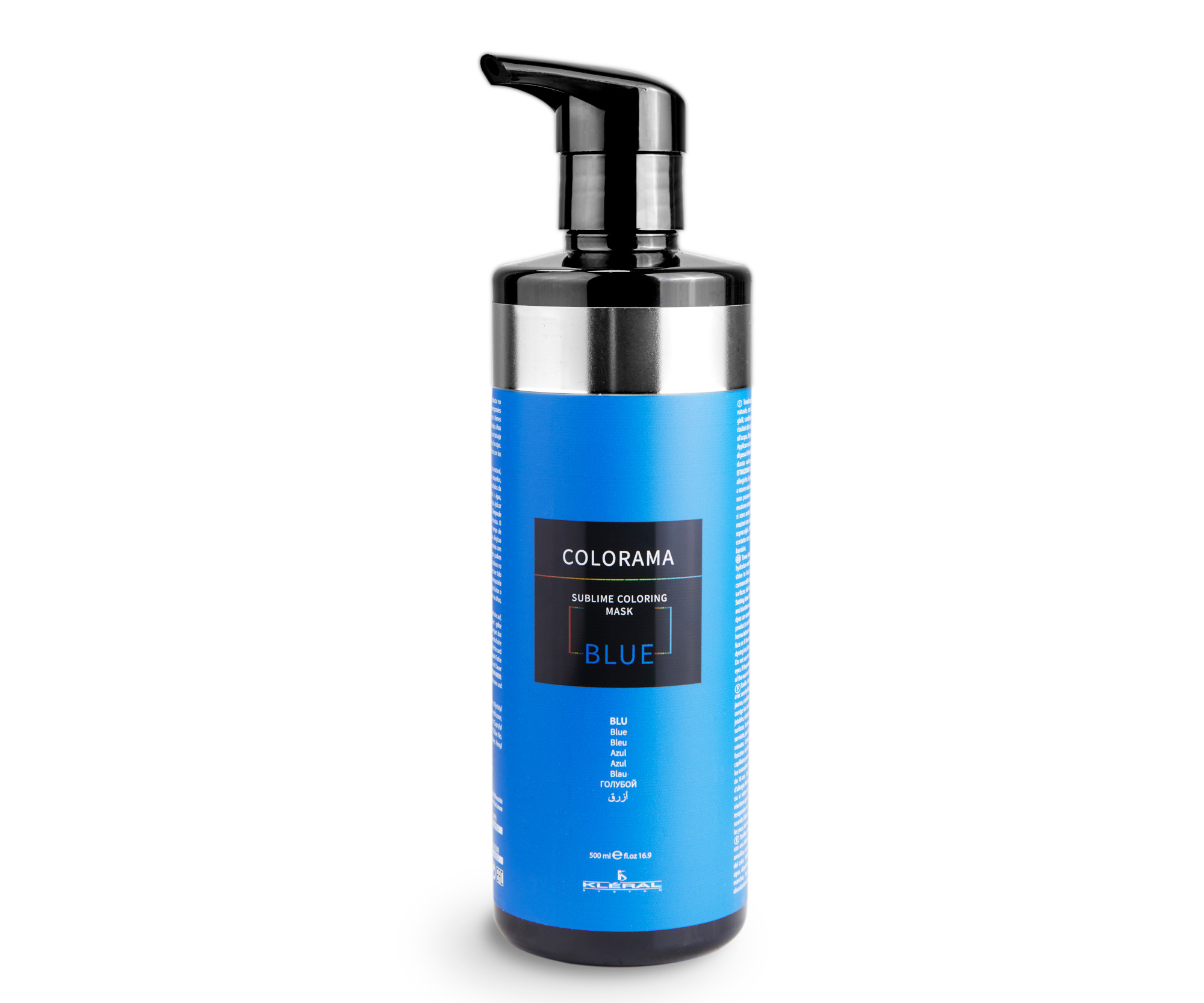 Semi-permanentní regenerační maska Kléral System Colorama Blue - 500 ml, modrá (CM-BL) + dárek zdarma