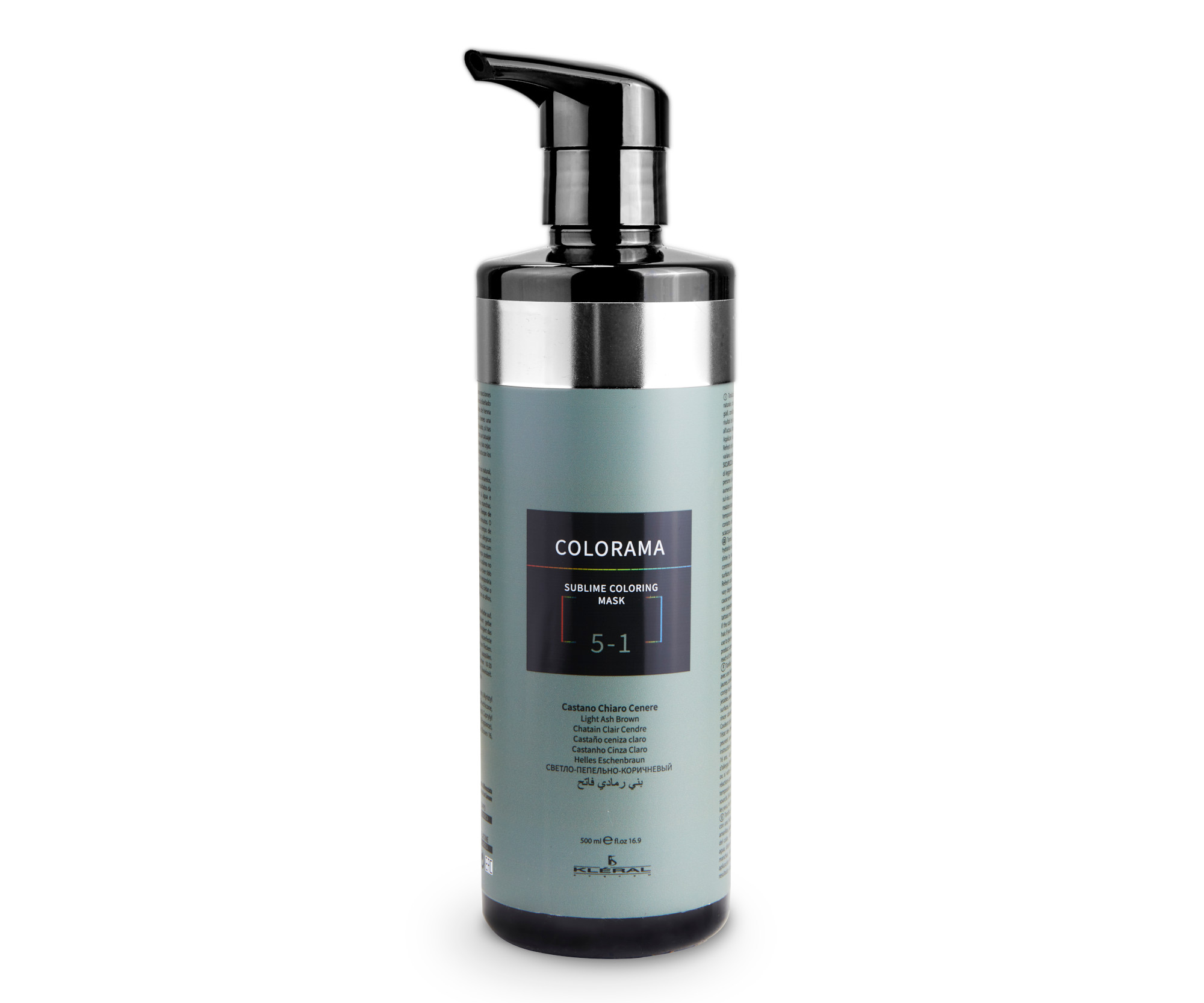 Semi-permanentní regenerační maska Kléral System Colorama 5.1 - 500 ml, popelavě světle kaštanová (CM5.1) + dárek zdarma