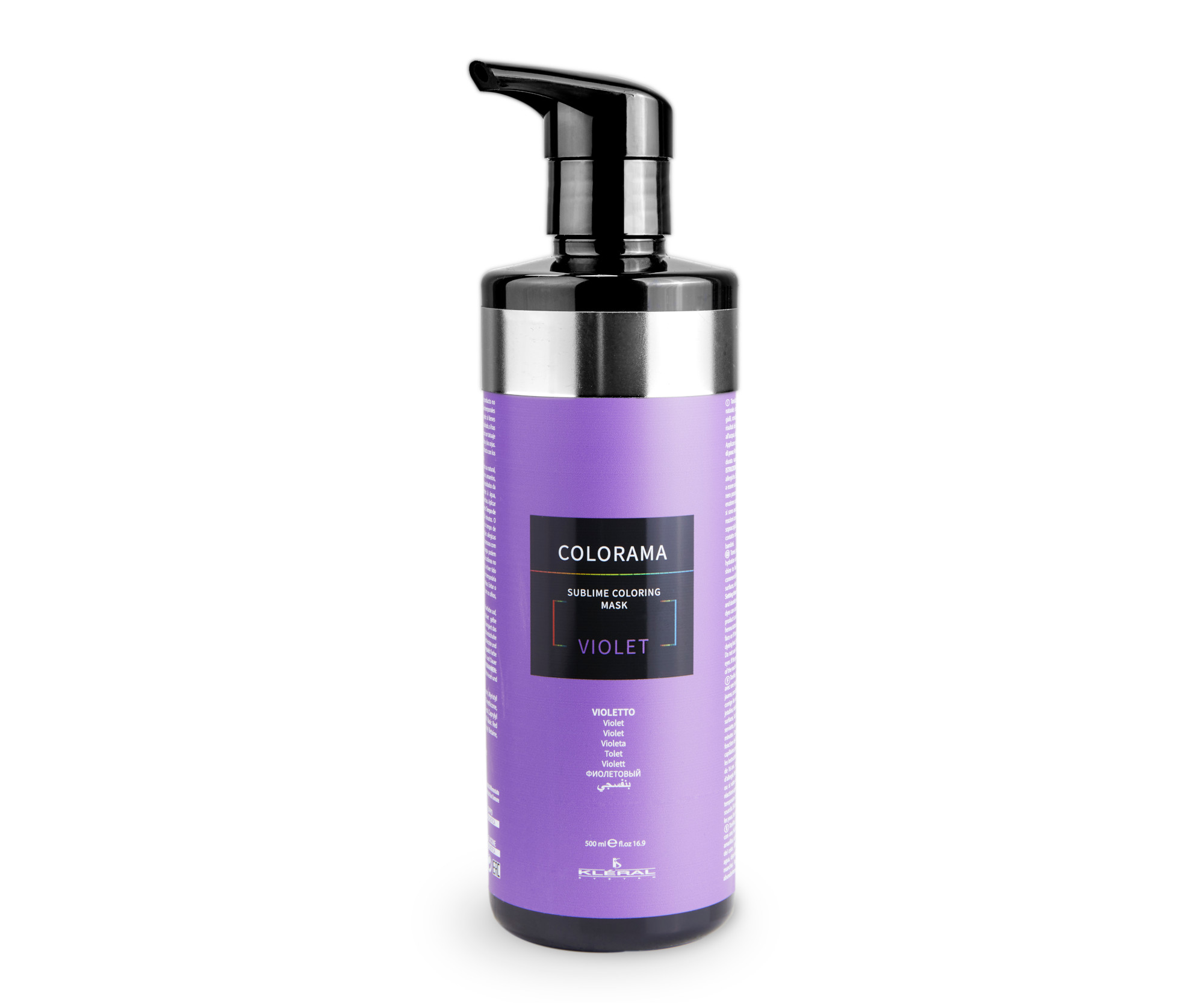Semi-permanentní regenerační maska Kléral System Colorama Violet - 500 ml, fialová (CM-VI) + dárek zdarma